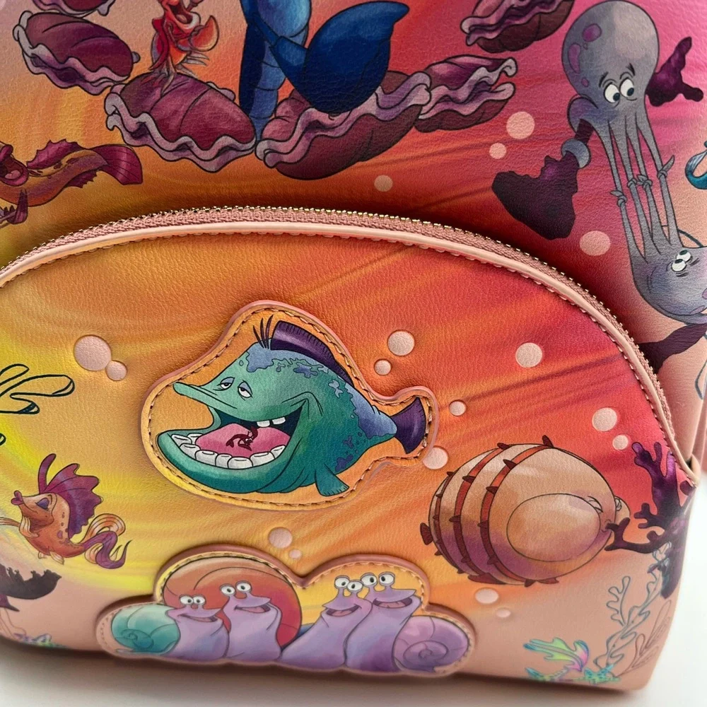 NWT‎ Danielle Nicole Little Mermaid Mini Backpack - Picture 4 of 7